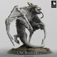 Product photo Tabletop 28mm Lord of the Print (LotP) 0: Tabletop miniature: Winged Demon Lord Grogbann - Gargoyle Demon, Hell Beast, Dungeon Boss Monster (24_05_H2)