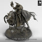 Product photo Tabletop 28mm Lord of the Print (LotP) 0: Tabletop miniature: Dark Knight on Warhorse, Double-Axe Cavalry, Cursed Paladin, Death Knight (24_05_U)