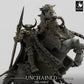 Product photo Tabletop 28mm Lord of the Print (LotP) 0: Tabletop miniature: Dark Knight on rearing warhorse - Death Knight, Lancer, Cavalry Commander (24_05_P)