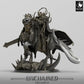 Product photo Tabletop 28mm Lord of the Print (LotP) 0: Tabletop miniature: Undead Warlord, Death Knight on Demonic Steed - Dark Rider, Wyrm Rider, Bone King (24_05_V)
