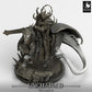 Product photo Tabletop 28mm Lord of the Print (LotP) 0: Tabletop miniature: Undead Warlord, Death Knight on Demonic Mount - Dark Rider, Wyrm Rider, Bone King (24_05_V)
