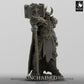 Product photo Tabletop 28mm Lord of the Print (LotP) 0: Tabletop miniature: Dark Knight / Chaos Warrior, Warlord with Two-Handed Hammer, Champion Leader (24_05_F6)