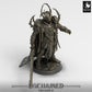 Product photo Tabletop 28mm Lord of the Print (LotP) 0: Tabletop miniature: Demon Knight with Greatsword, Dark Paladin, Sinister Warlord, Olaf's Son (24_05_L1)