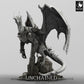 Product photo Tabletop 28mm Lord of the Print (LotP) 0: Tabletop miniature: Armored Dragon Xeldranth - Chain Wyrm, Dragon Lord, Boss Monster, Dragon Miniature (24_05_X)