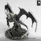 Product photo Tabletop 28mm Lord of the Print (LotP) 0: Tabletop miniature: Armored Dragon Xeldranth - Chain Wyrm, Dragon Lord, Boss Monster, Dragon Miniature (24_05_X)