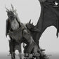 Product photo Tabletop 28mm Lord of the Print (LotP) 0: Tabletop miniature: Armored Dragon Xeldranth - Chain Wyrm, Dragon Lord, Boss Monster, Dragon Miniature (24_05_X)