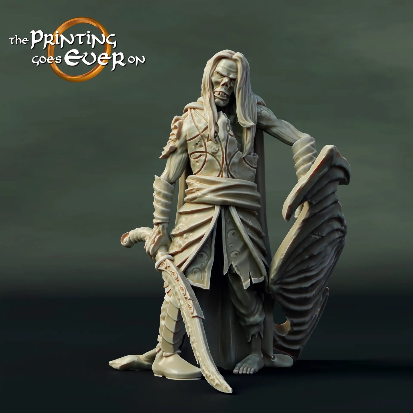 Product photo Tabletop 28mm The Printing Goes Ever On (TPGEO) 0: Undead Horde: Zombies, Ghouls, and Spirits - Evil Creatures/Enemies