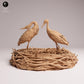 Product photo Tabletop 28mm Lord of the Print (LotP) 2: Animal figure: White Stork - courting (26_07_09)