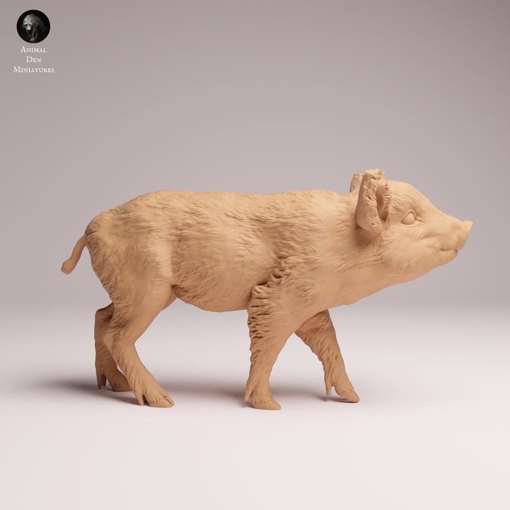 Product image Tabletop 28mm Lord of the Print (LotP) 0: Wildlife animal figure: wild boar piglet (26_07_01)