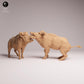 Product photo Tabletop 28mm Lord of the Print (LotP) 0: Wildlife animal figure: Wild boars - fighting (26_07_06)