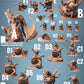 Shellspike Turtle - Powerful and Magical Creature - Magician/Sorcerer (E)