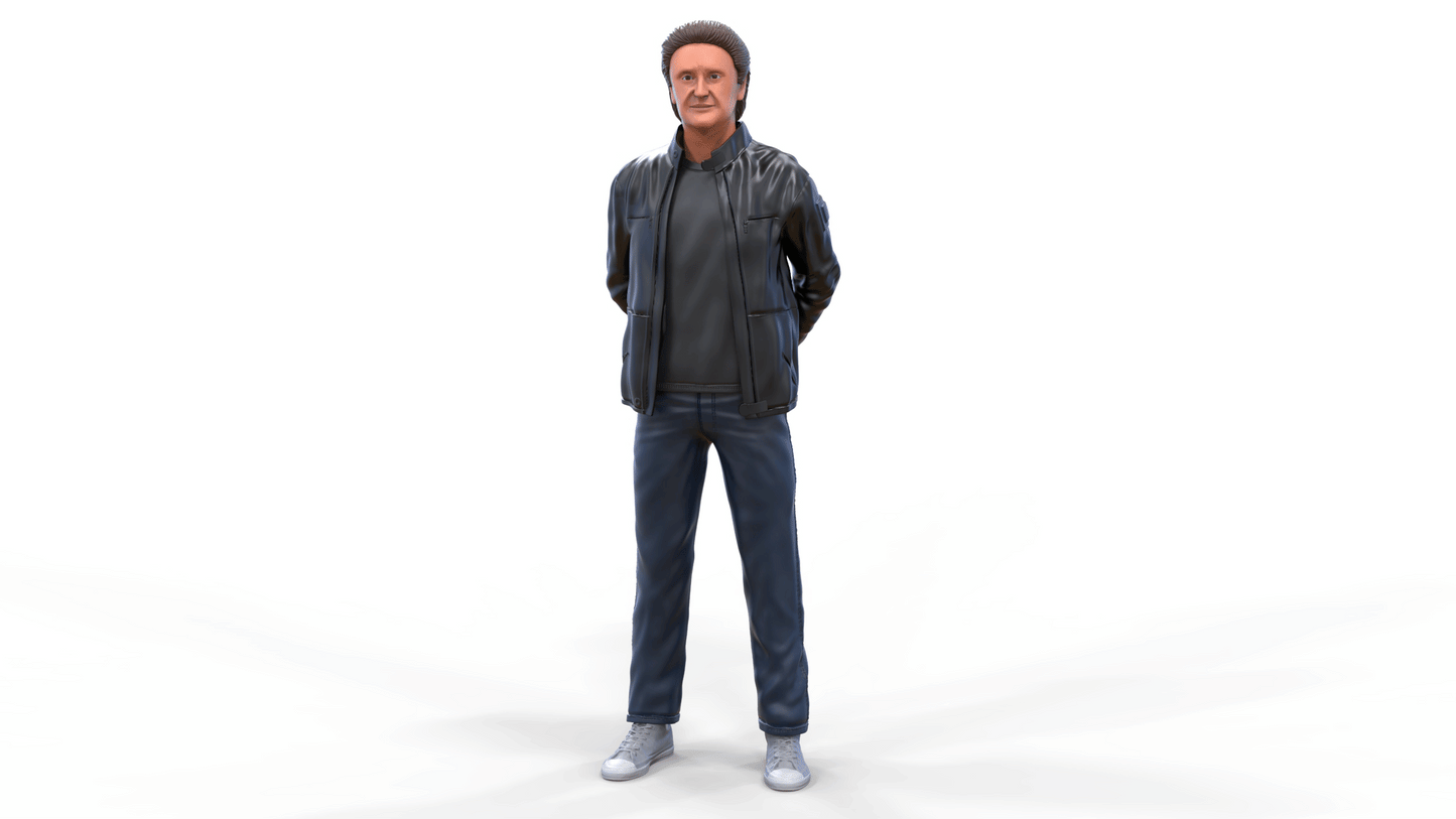 Product photo diorama and model building miniature figure: Ordinary Man 2