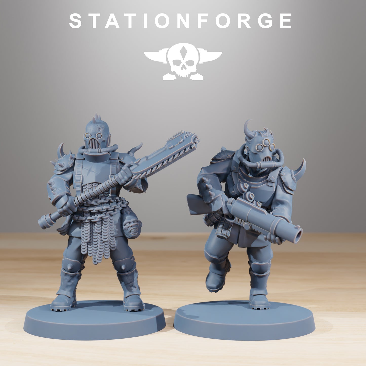 Product photo 28mm tabletop minis Stationforge: Corrupted Guard The Forsaken