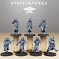 Produktfoto 28mm Tabletop Minis Stationforge: Marching Poses
