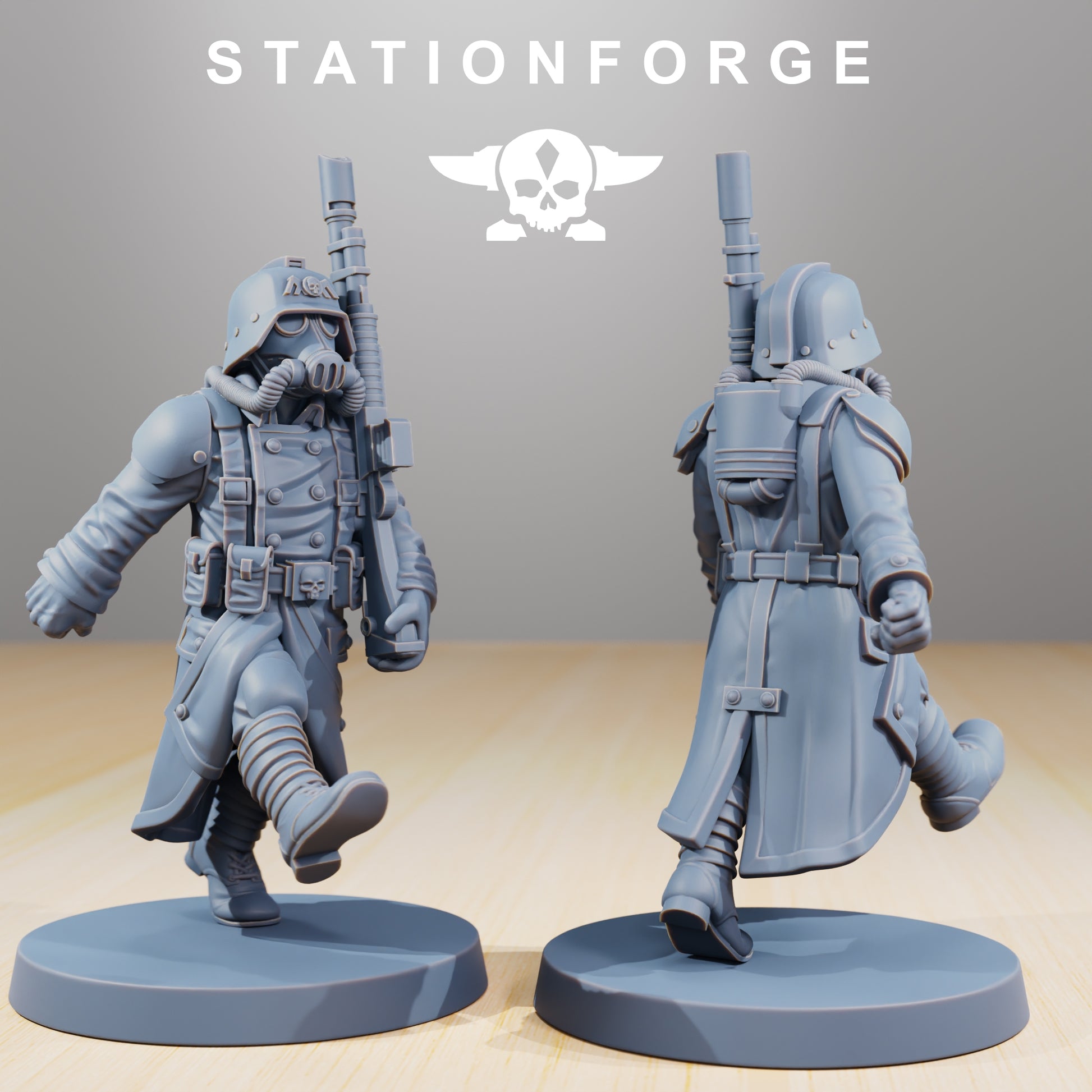 Produktfoto 28mm Tabletop Minis Stationforge: Marching Poses