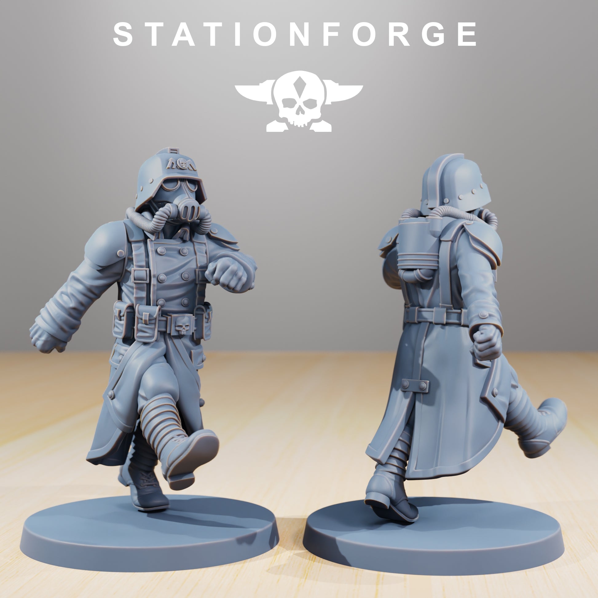 Produktfoto 28mm Tabletop Minis Stationforge: Marching Poses