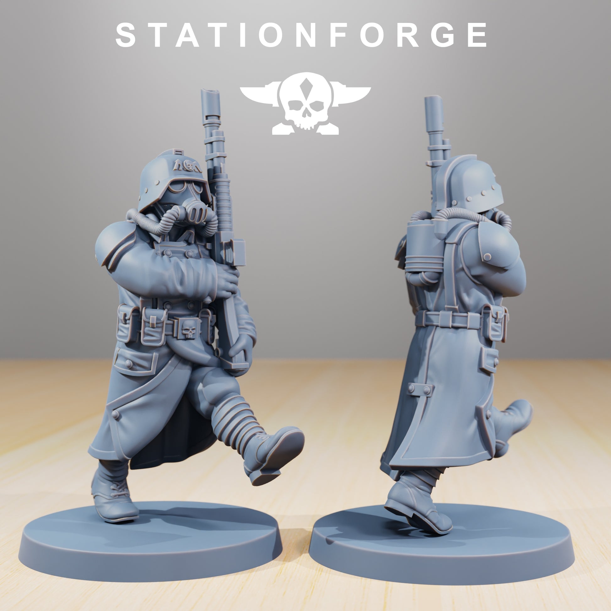 Produktfoto 28mm Tabletop Minis Stationforge: Marching Poses