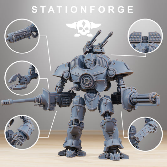 Produktfoto 28mm Tabletop Minis Stationforge: Defender MK2