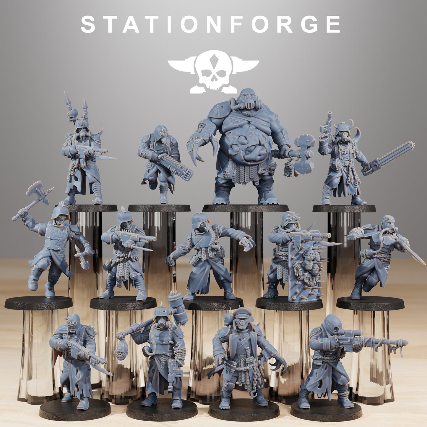 Product photo 28mm tabletop minis Stationforge: Corrupted Guard