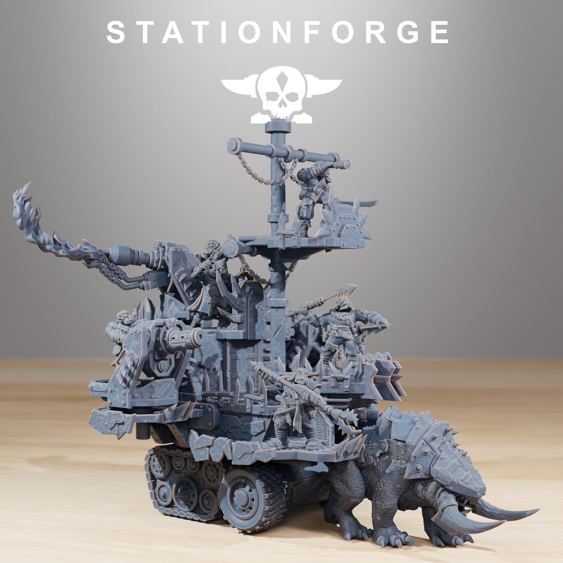 Produktfoto 28mm Tabletop Minis Stationforge: Death Mounta