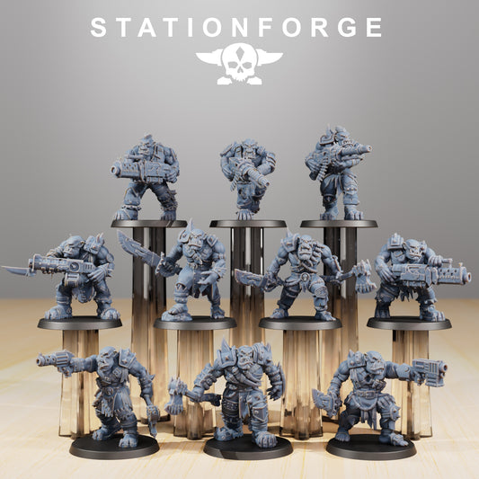Produktfoto 28mm Tabletop Minis Stationforge: Strappaz