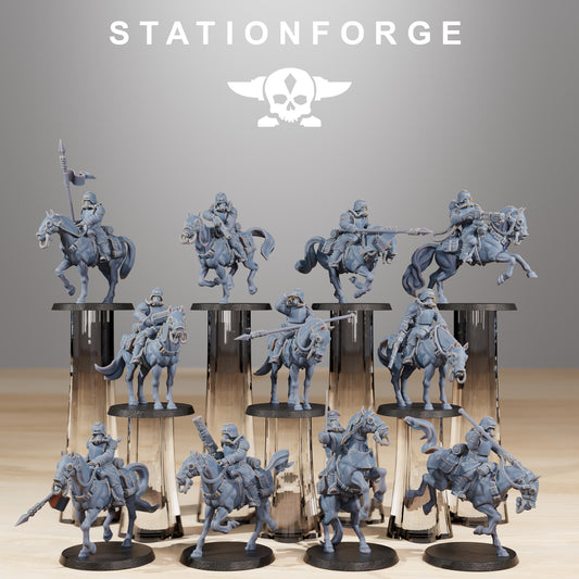 Product photo 28mm Tabletop Minis Stationforge: Cavalry