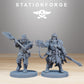 Product photo 28mm tabletop minis Stationforge: Corrupted Guard The Forsaken