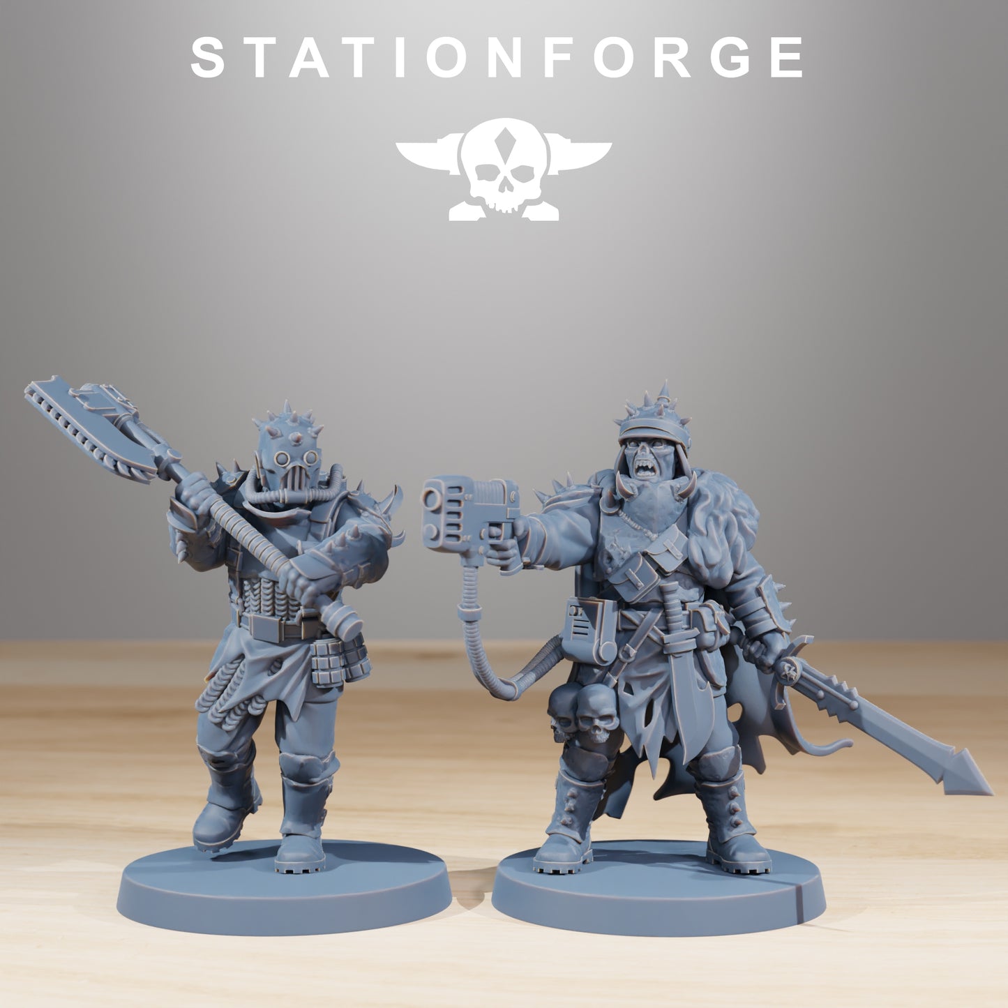 Product photo 28mm tabletop minis Stationforge: Corrupted Guard The Forsaken