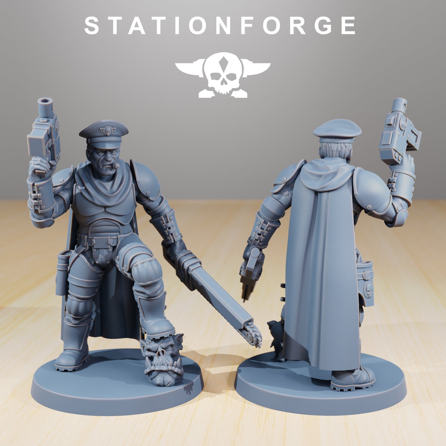 Produktfoto 28mm Tabletop Minis Stationforge: Orkaz Hunters