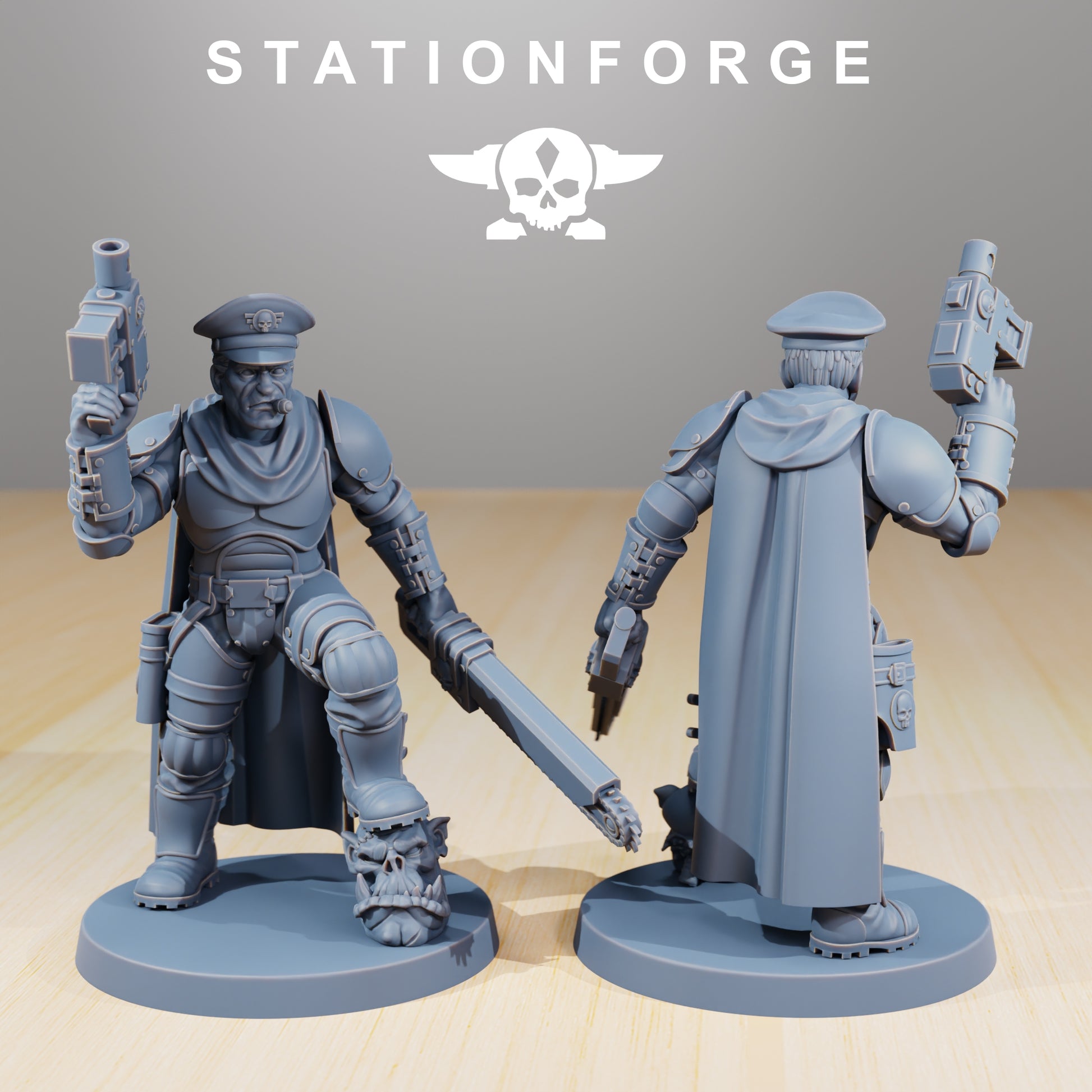 Produktfoto 28mm Tabletop Minis Stationforge: Orkaz Hunters