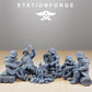 Produktfoto 28mm Tabletop Minis Stationforge: Comrades at Campfire