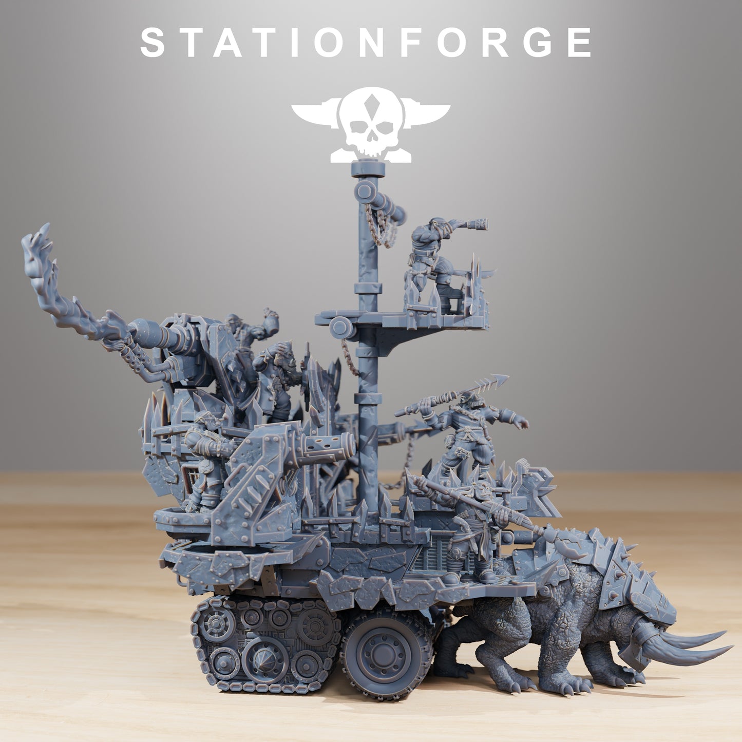 Produktfoto 28mm Tabletop Minis Stationforge: Death Mounta