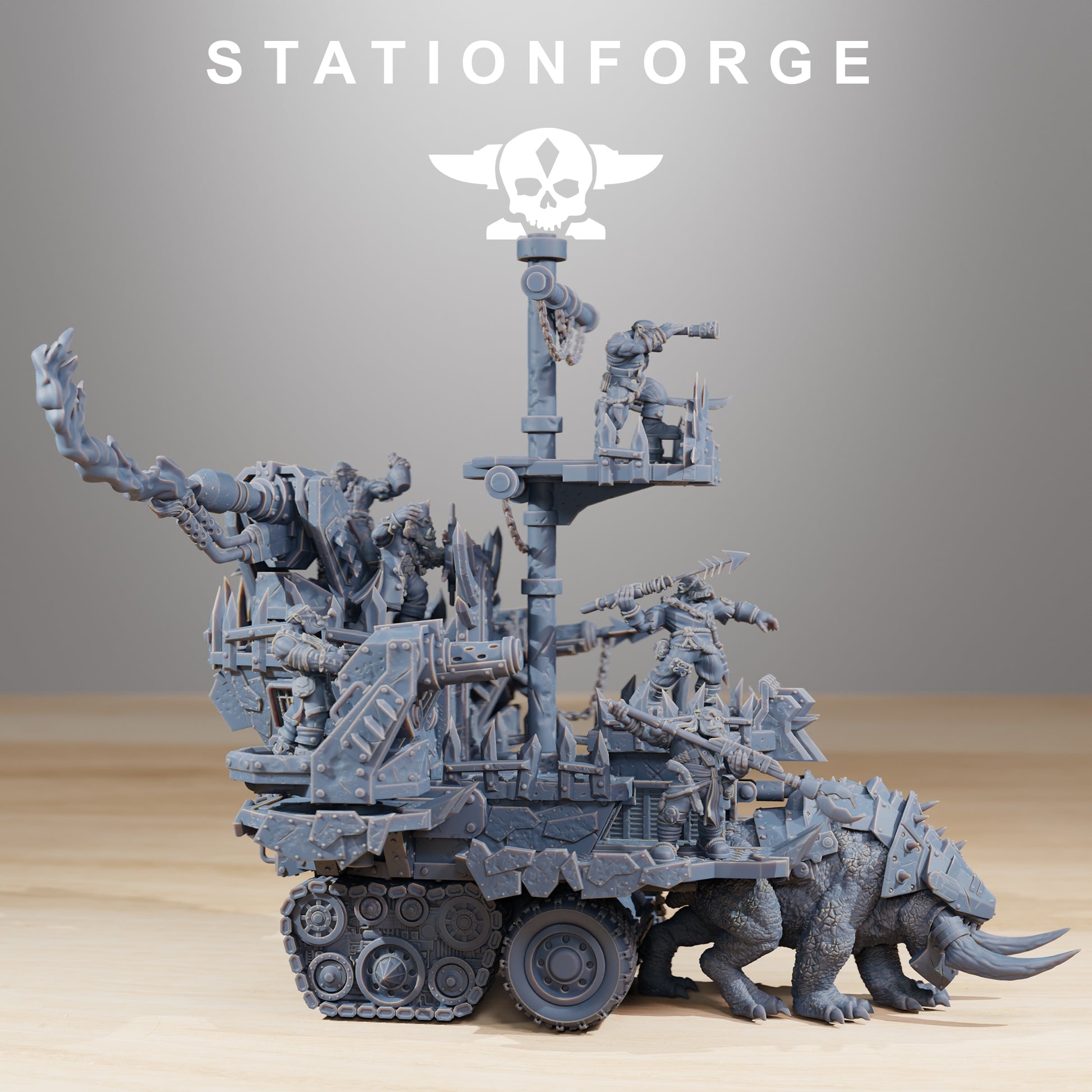 Produktfoto 28mm Tabletop Minis Stationforge: Death Mounta