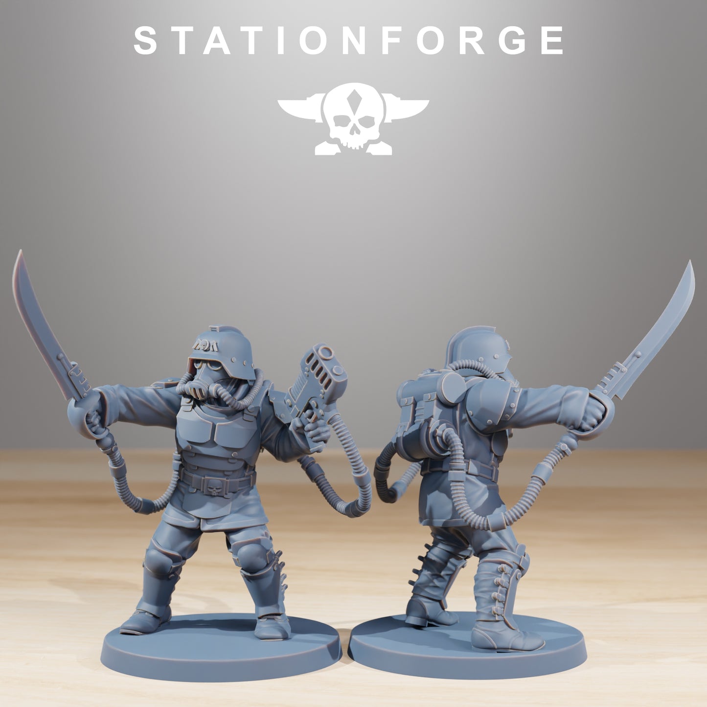Produktfoto 28mm Tabletop Minis Stationforge: Commandos