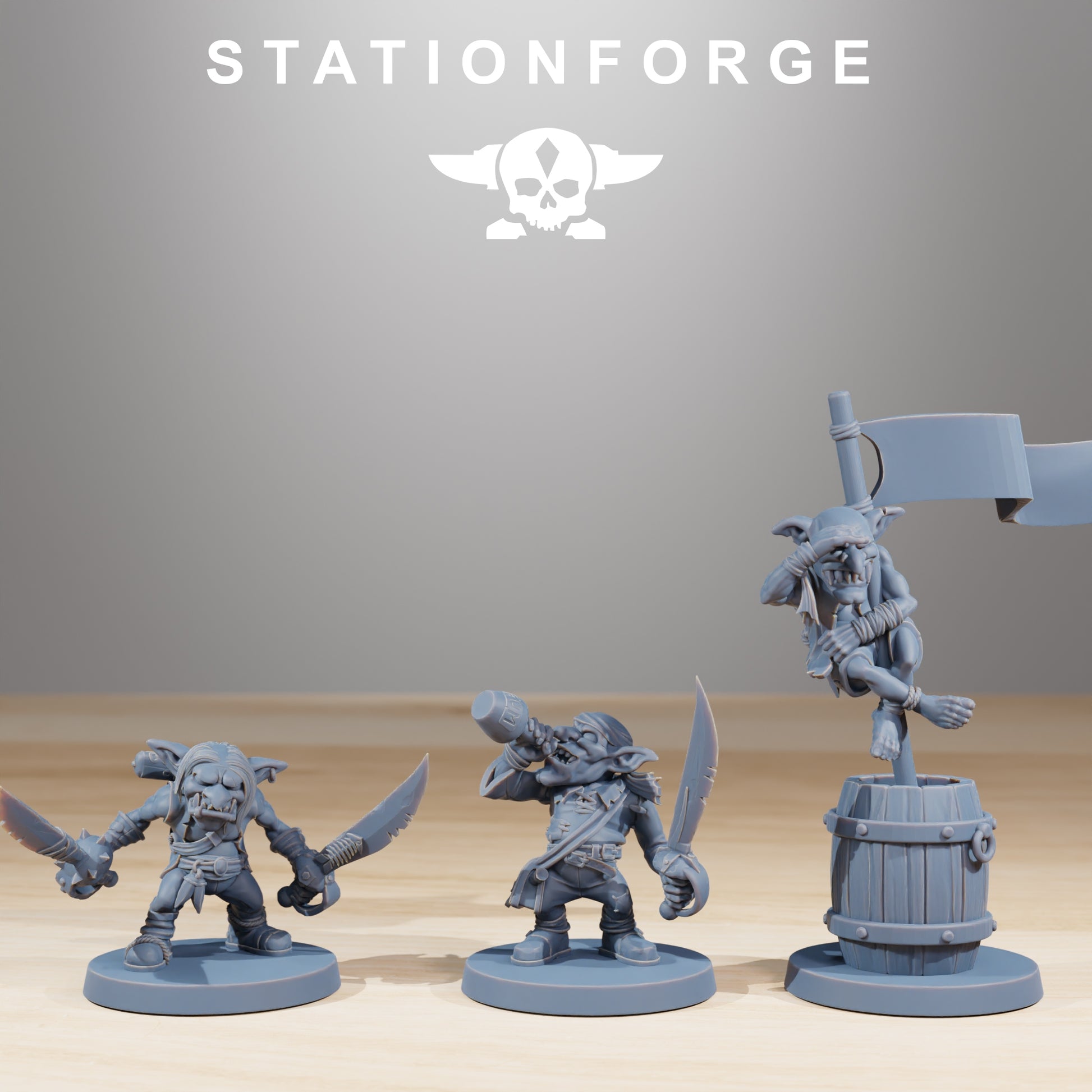 Product photo 28mm tabletop minis Stationforge: Gobs Pirates