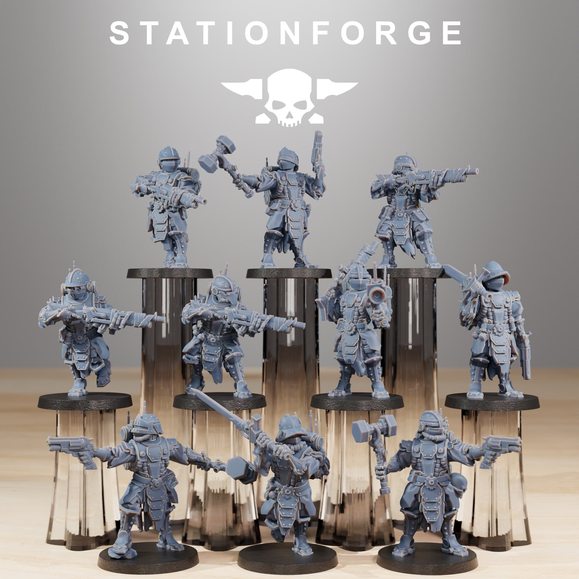 Product photo 28mm tabletop minis Stationforge: Frontliners Infantry