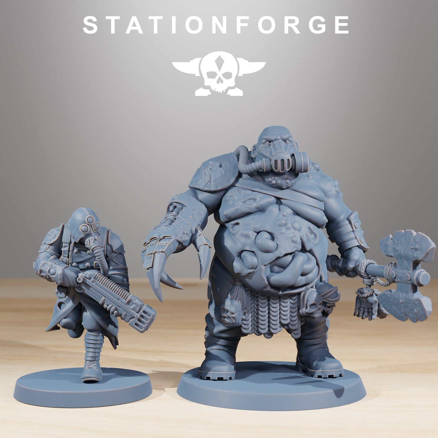 Product photo 28mm tabletop minis Stationforge: Corrupted Guard