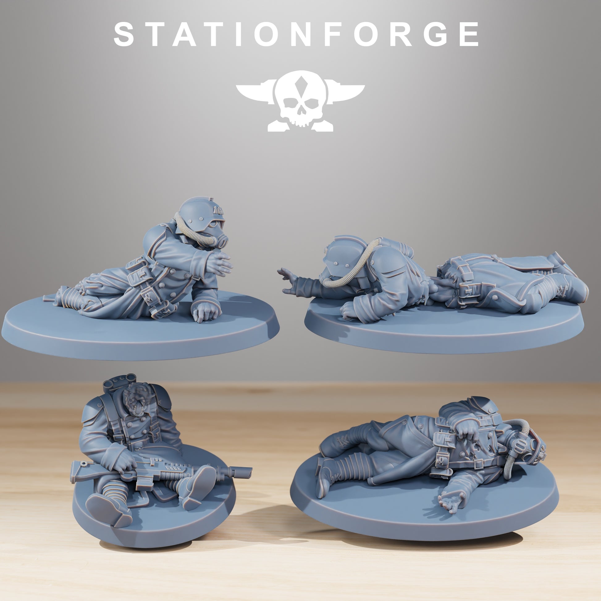 Product photo 28mm tabletop minis Stationforge: The Fallen