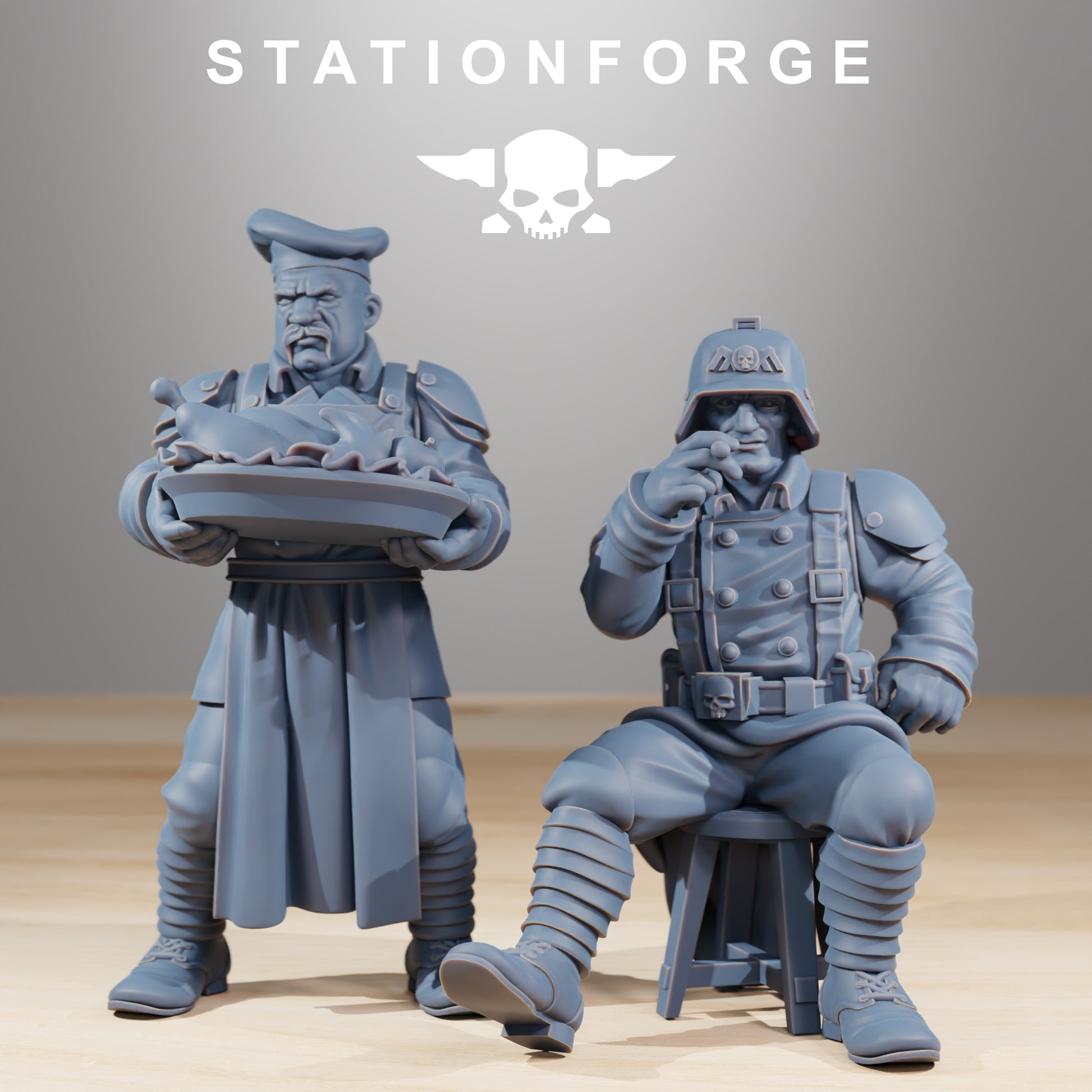 Product photo 28mm tabletop minis Stationforge: Holiday Feast