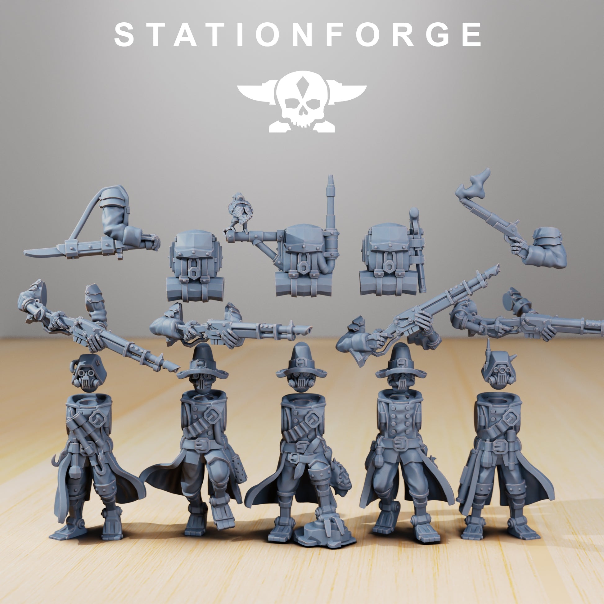 Product photo 28mm tabletop minis Stationforge: Bounty Hunter