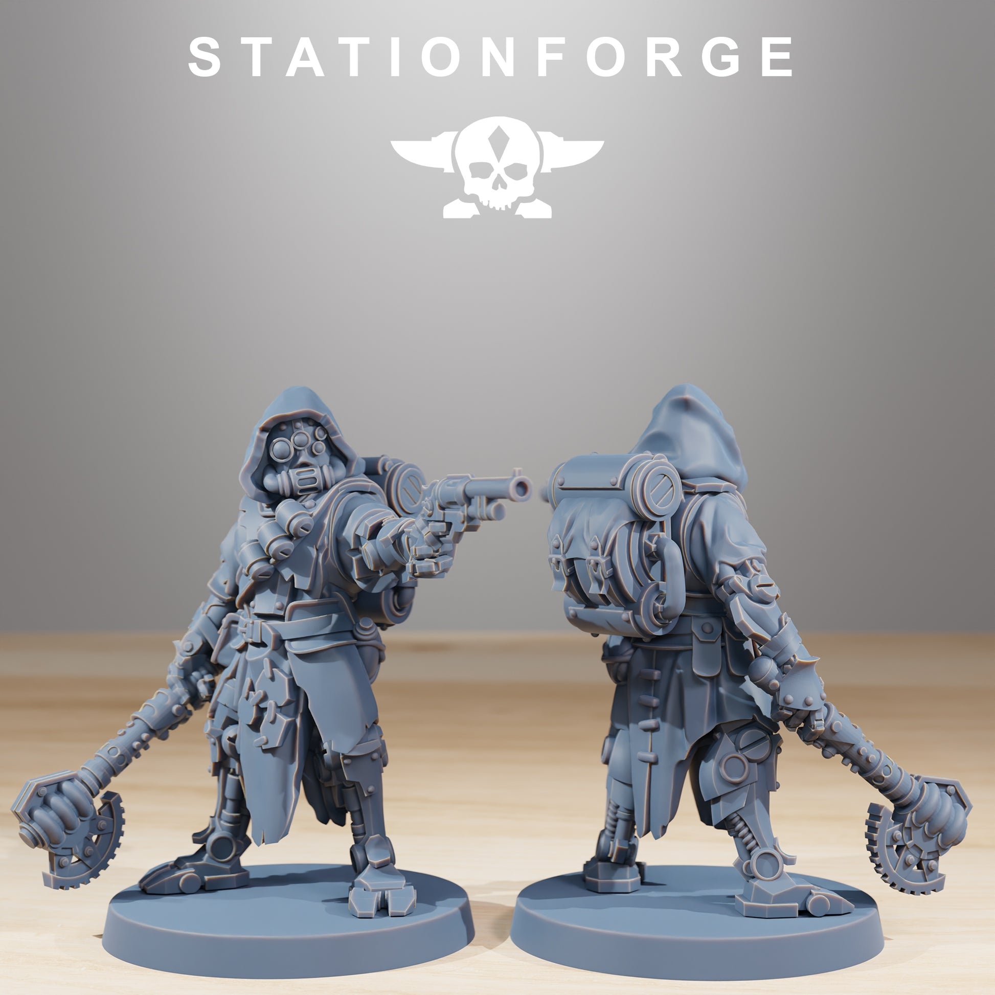 Product photo 28mm tabletop minis Stationforge: Rangers Builder Kit