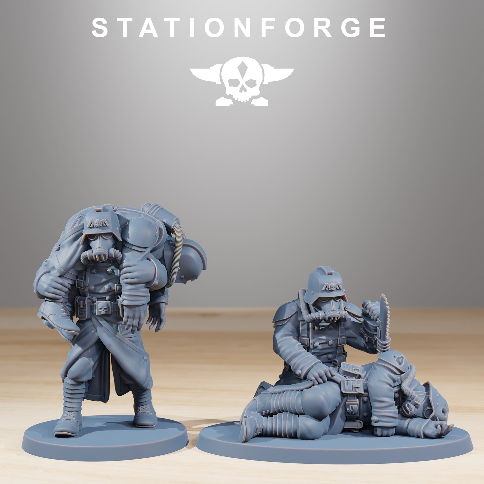 Product photo 28mm tabletop minis Stationforge: The Fallen