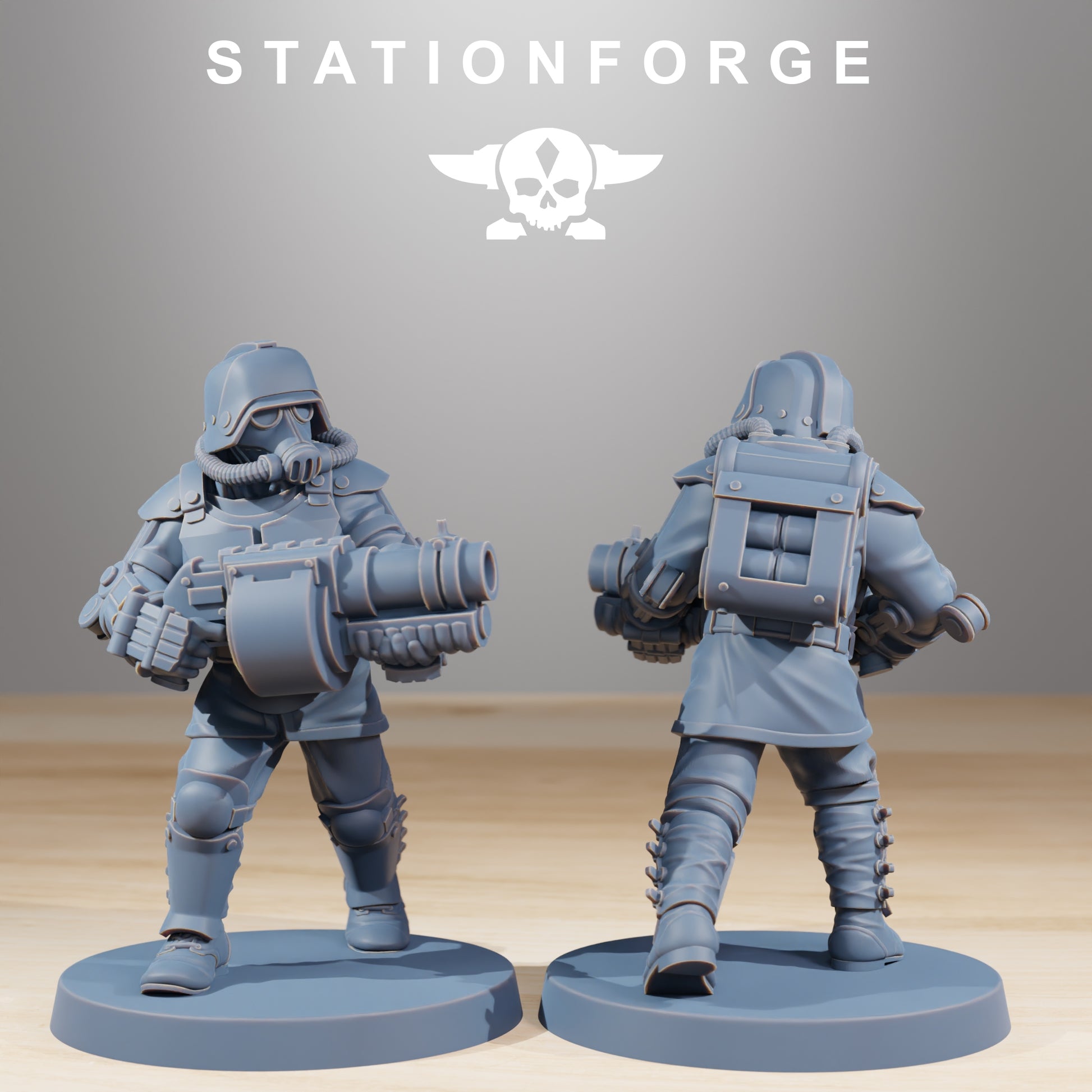 Produktfoto 28mm Tabletop Minis Stationforge: Commandos