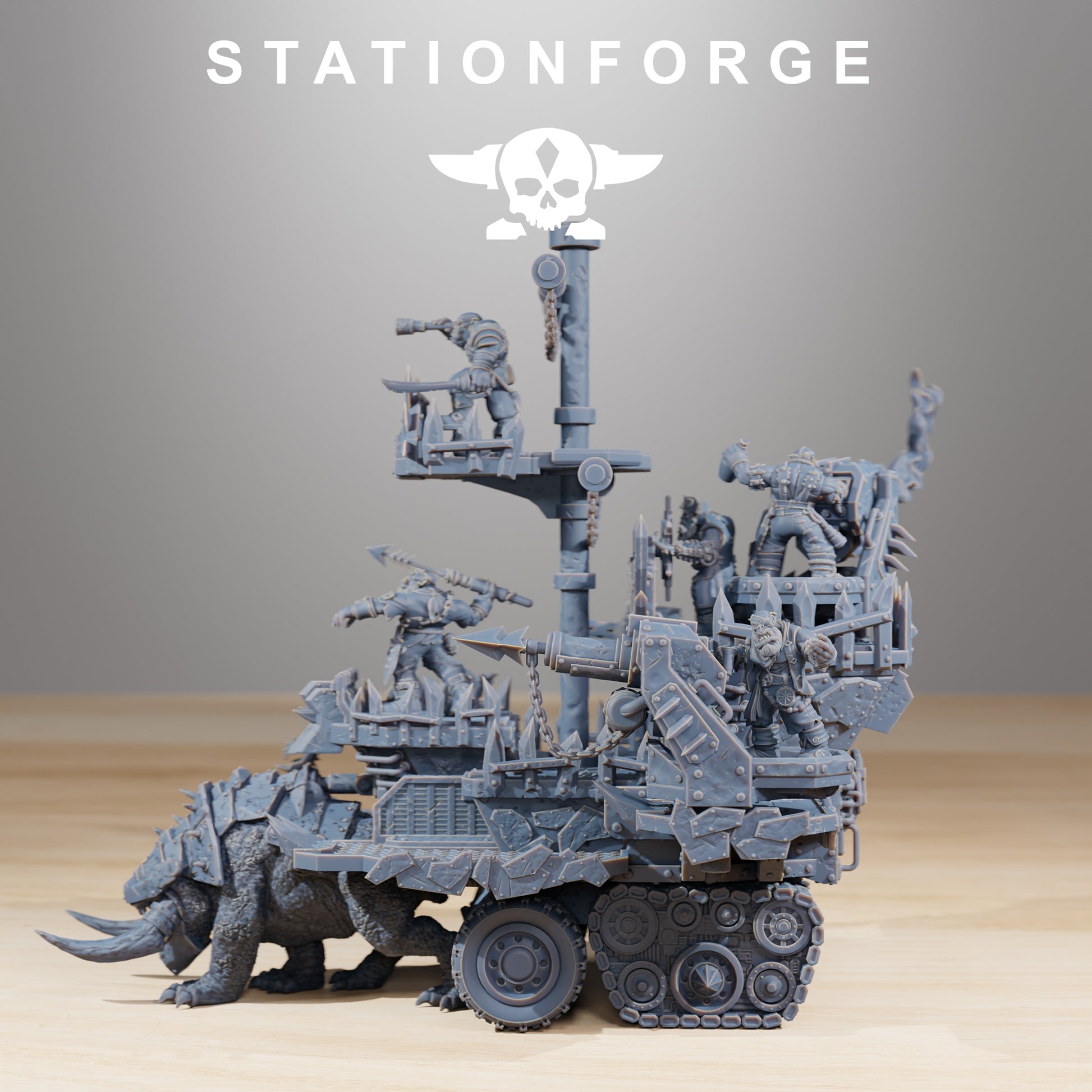 Produktfoto 28mm Tabletop Minis Stationforge: Death Mounta