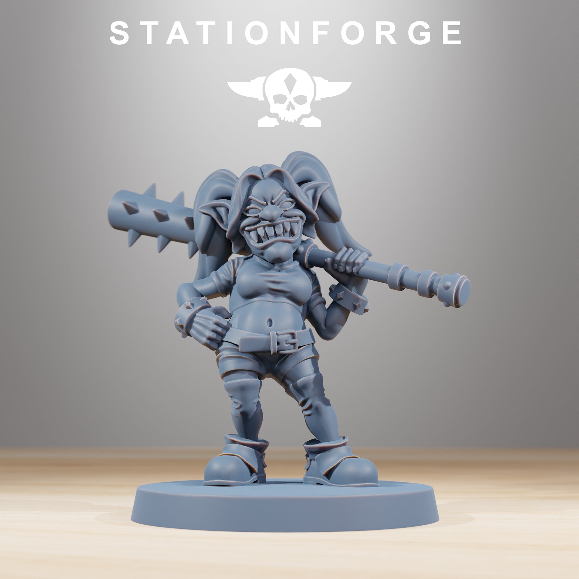 Product photo 28mm tabletop minis Stationforge: Mobsta