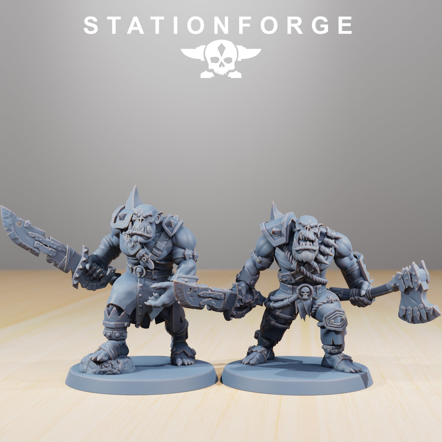 Product photo 28mm tabletop minis Stationforge: Strappaz