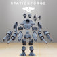Product photo 28mm tabletop minis Stationforge: Bracers