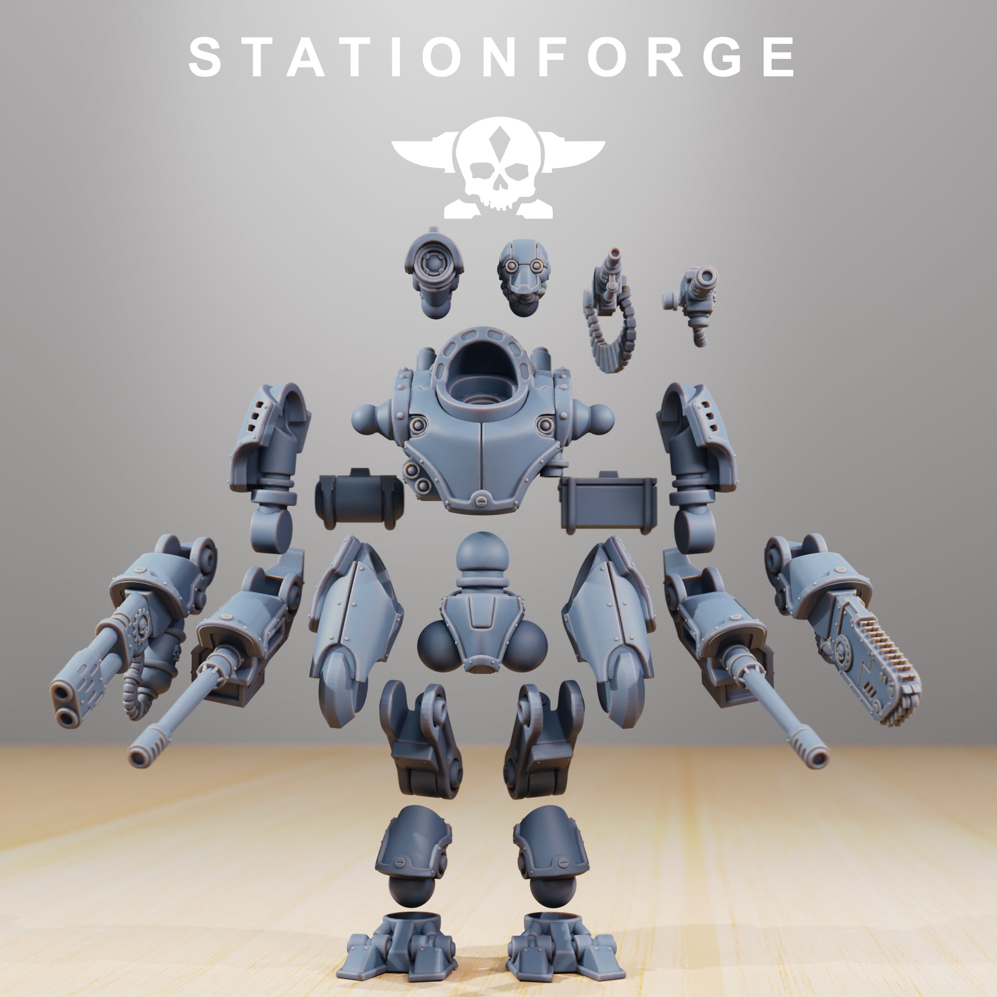 Product photo 28mm tabletop minis Stationforge: Bracers