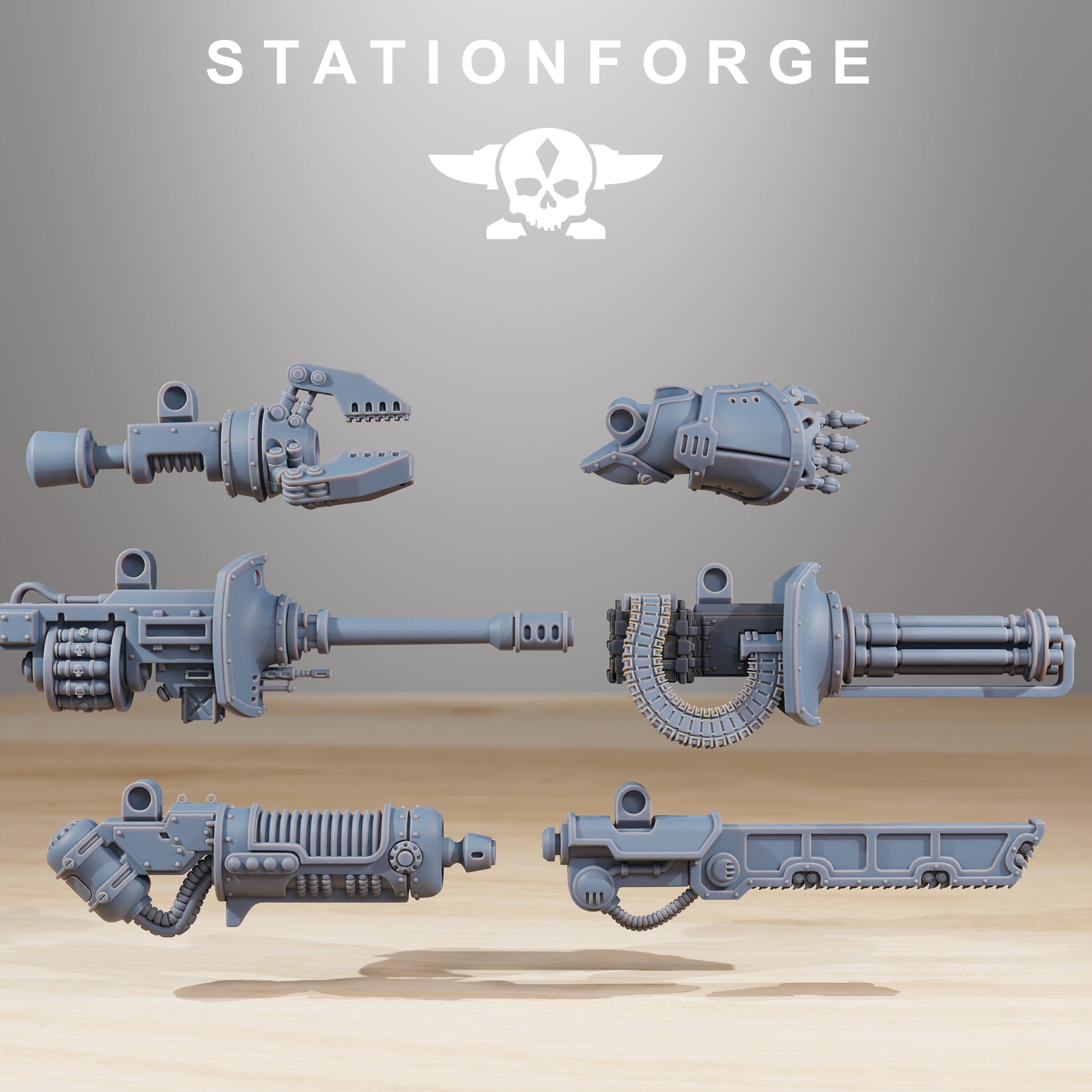 Product photo 28mm tabletop minis Stationforge: Defender MK2
