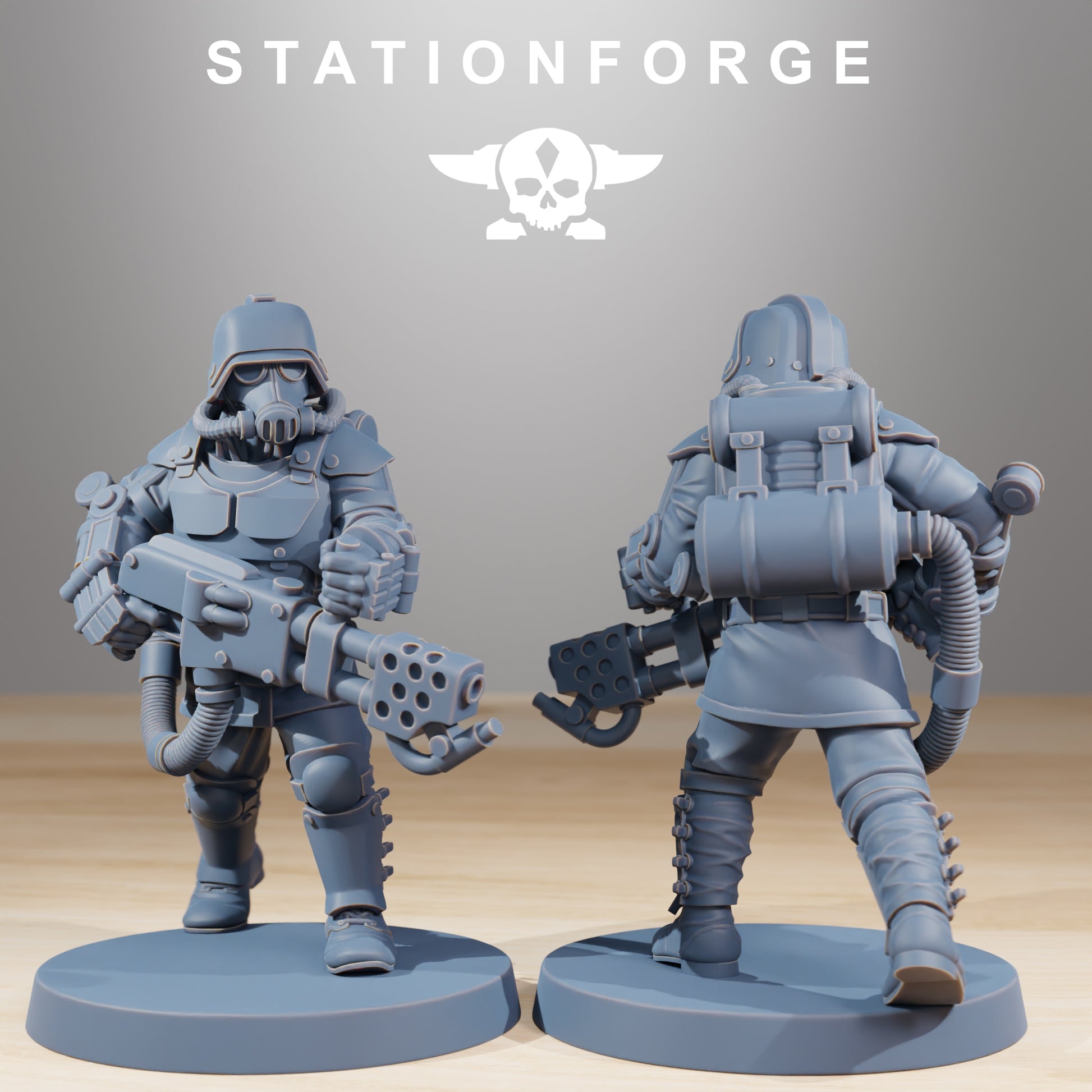 Produktfoto 28mm Tabletop Minis Stationforge: Commandos